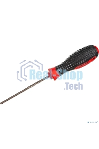 Отвертка крестовая Rexant PH 0х75 мм, трехкомпонентная рукоятка, сталь S2