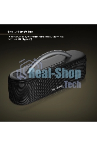 Колонка портатитвная Hyundai H-PS1028 черный 60W 2.0 BT 10м 4400mAh