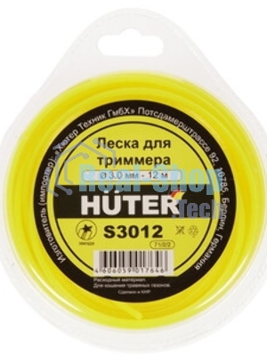 Леска Huter S3012 (звезда)