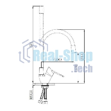 SL137GY-016F Смеситель для кухни, ø35