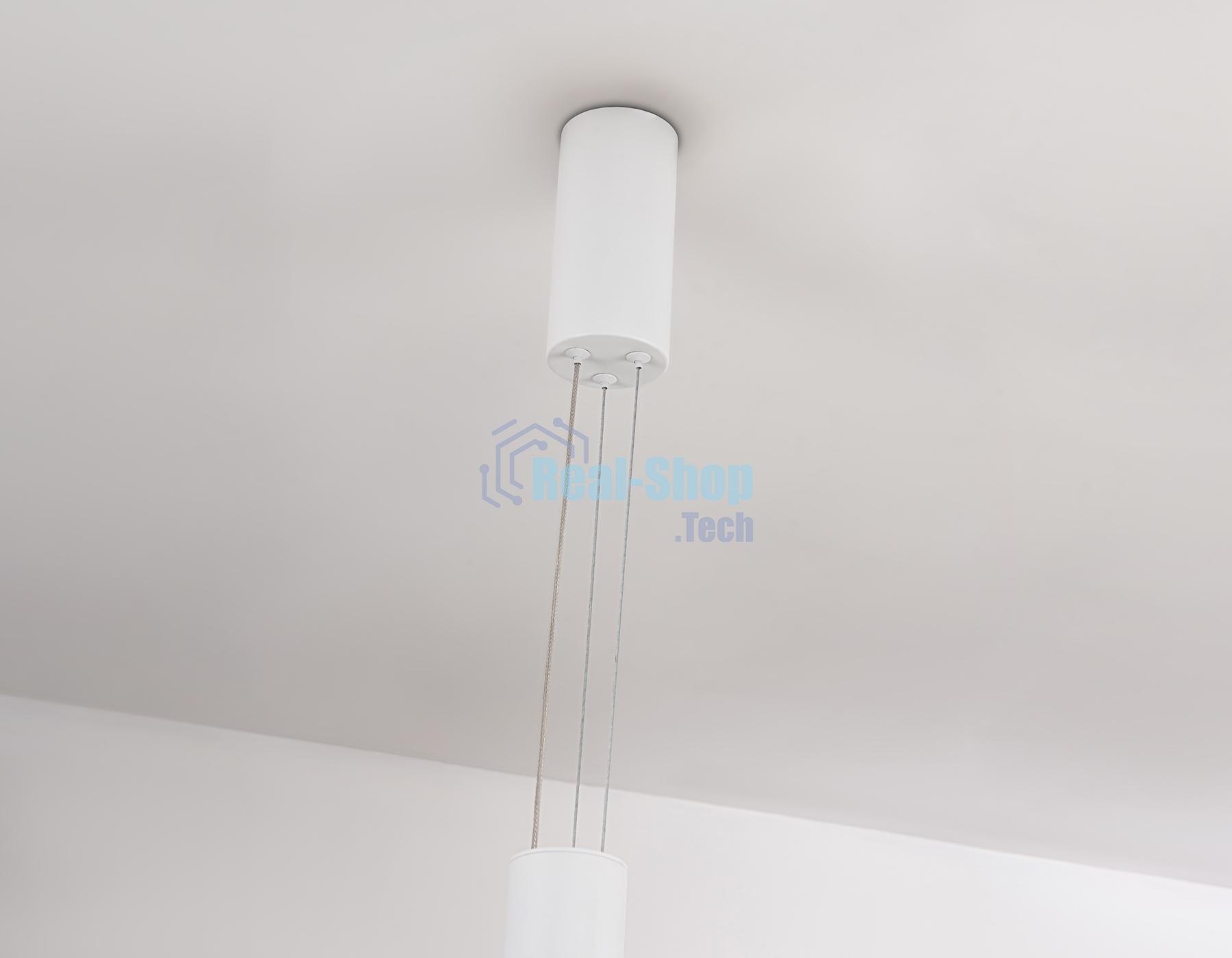 Подвесной светодиодный светильник Ambrella light FL5844/1+3 WH белый 40W 3000K/4200K/6400K D600*1200 (без ПДУ)