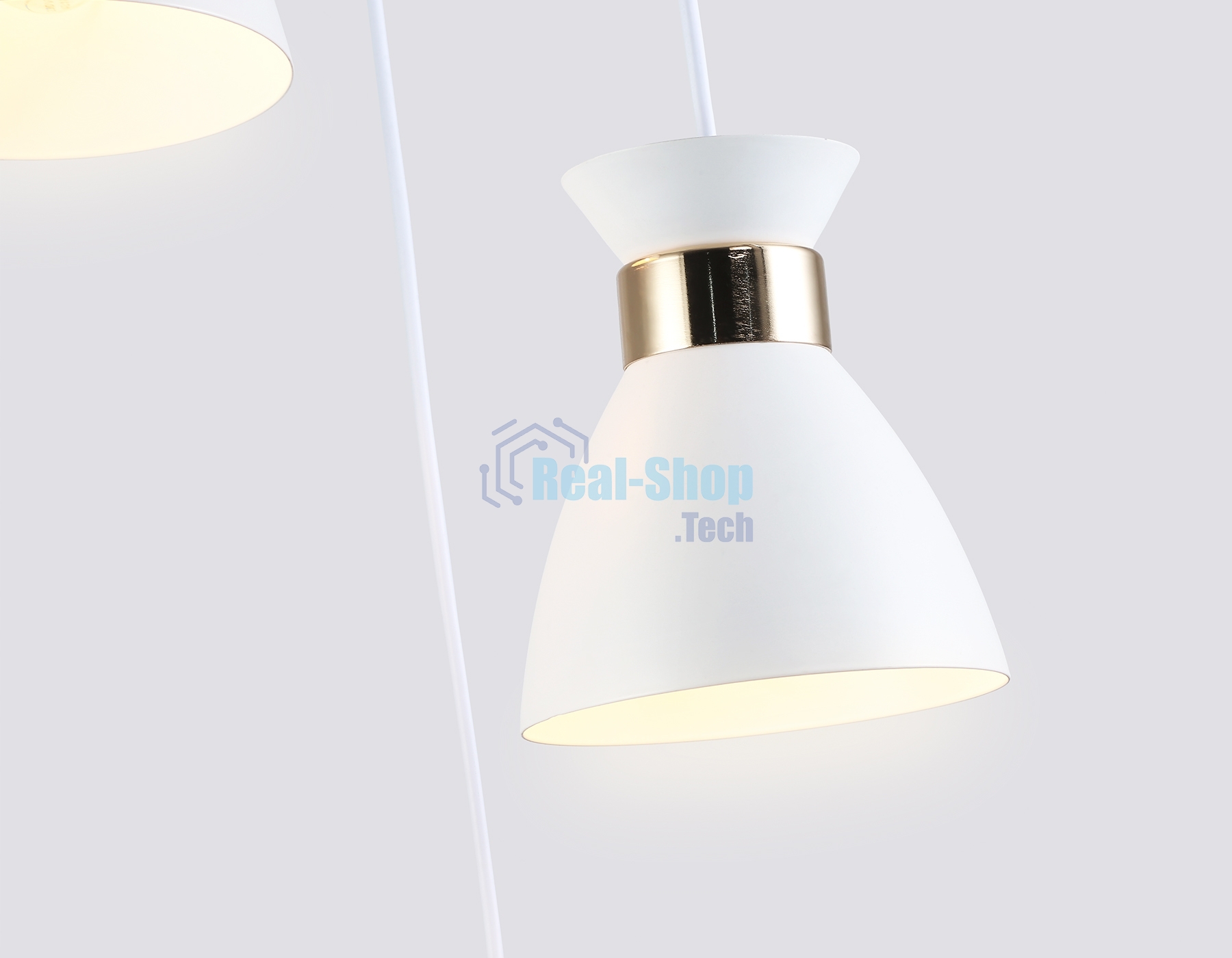 Светильник Ambrella light TR8467/3 WH/FGD белый/золото E27/3 max 60W D340*1000