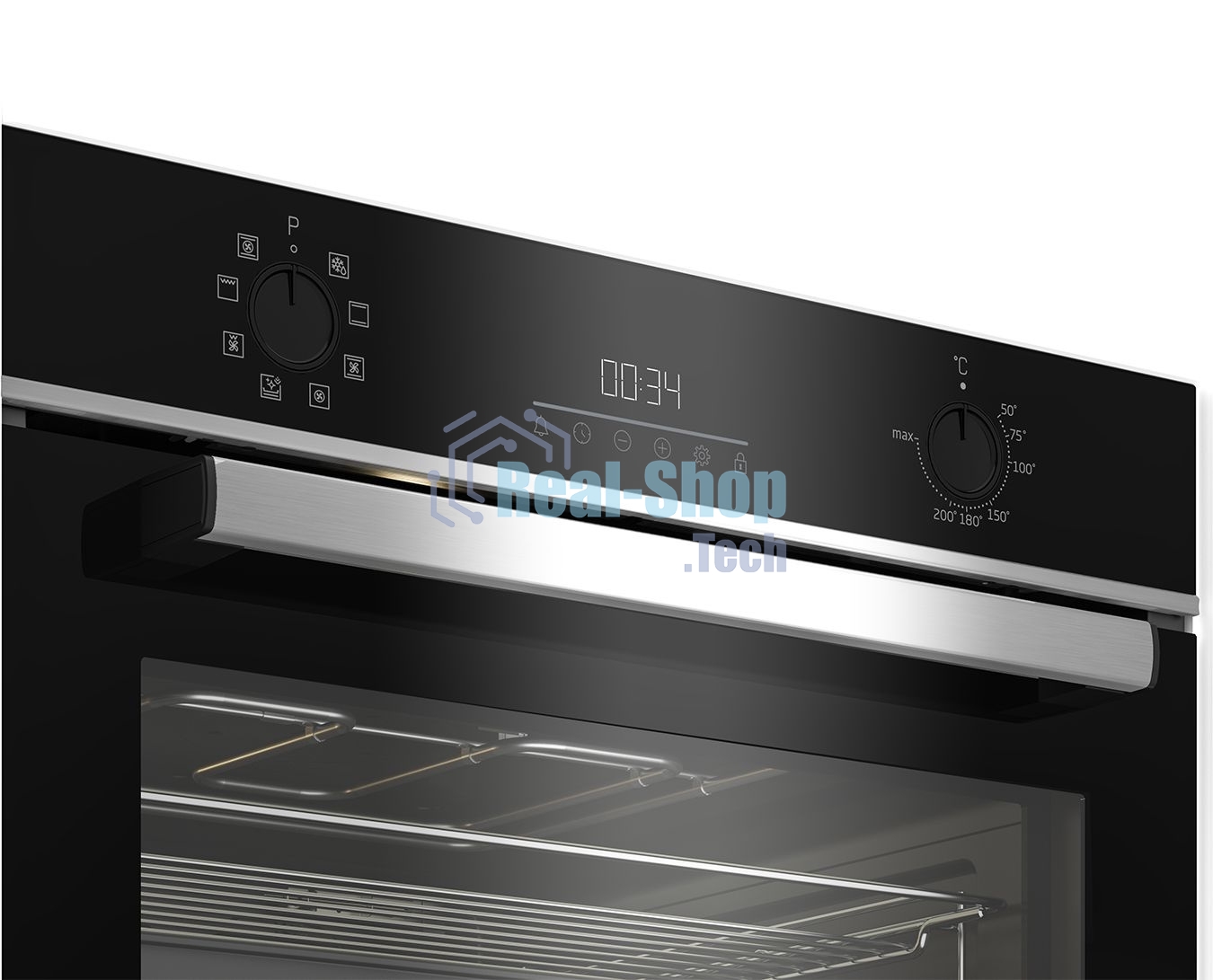 Духовой шкаф электрический Beko BBCM13300X, черный/серебристый