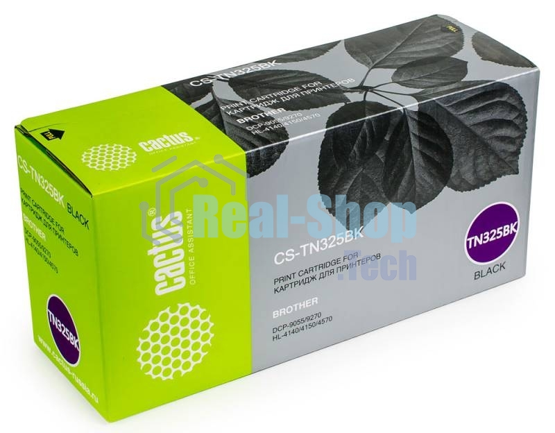 Картридж лазерный Cactus CS-TN325BK черный (4000 стр.) для Brother DCP 9055/9270; HL 4140/4150/4570
