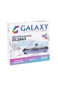 Электросковорода Galaxy Line GL 2663, синий, 1700 Вт, 3 л