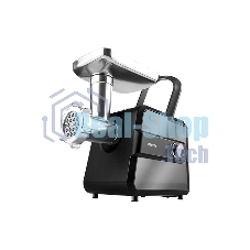 Мясорубка электрическая Centek CT-1623 2000 Bт 2 кг/мин, реверс, стальной коннектор, 2 диска, 2 насадки