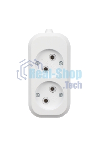 Колодка Rexant 2 гнезда без заземления