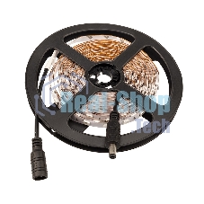 Лента светодиодная открытая, 10 мм, IP23, SMD 5050, 60 LED/m, 12 V, цвет свечения желтый