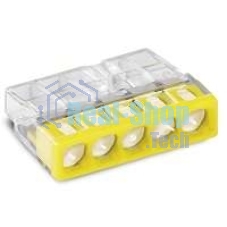 Клемма 5х(0.5-2.5мм) 5-х проводн. для распред. короб. (с контактн. пастой 