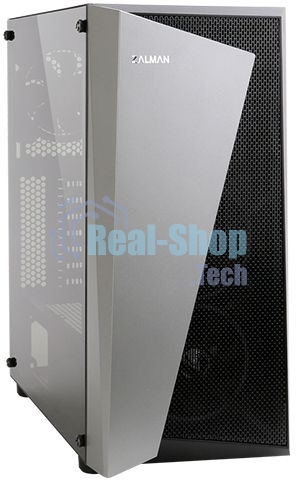 Компьютерный корпус ZALMAN S4 Plus, ATX, черный, WINDOW, 1x5.25