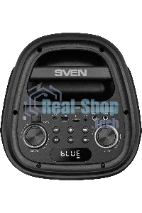 Колонка портативная Sven PS-800 черный 100W 2.0 BT 10м 4400mAh