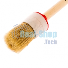 Кисть круглая MTX 82080 №10 (40 мм), натуральная щетина, деревянная ручка