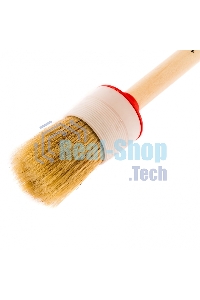 Кисть круглая MTX 82080 №10 (40 мм), натуральная щетина, деревянная ручка