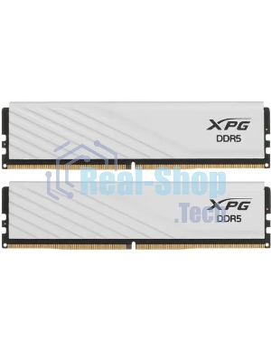 Оперативная память XPG Lancer Blade, DDR5, 32GB (2x16GB), 6000MHz, CL30, DIMM, с радиаторами, белый