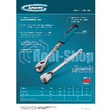 Ключ-трещотка Gross 3/8