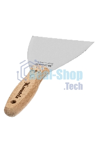 Шпательная лопатка Matrix из нержавеющей стали, 120 мм, буковая рукоятка, EFP