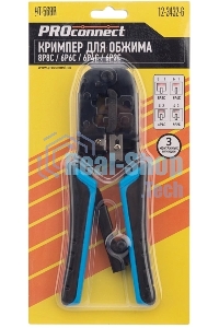Кримпер PROconnect HT-568R для обжима 8P8C, 6P6C