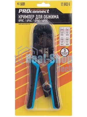 Кримпер PROconnect HT-568R для обжима 8P8C, 6P6C