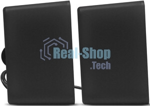 Акустическая система 2.0 ExeGate EX287057RUS Disco 140 Black (питание USB, 2х3Вт (6Вт RMS), 100-20000Гц, черный)