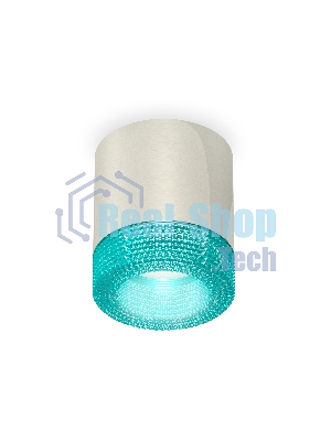 Светильник Ambrella Light XS7405005 PSL/BL серебро полированное/голубой MR16 GU5.3 (C7405, N7194)