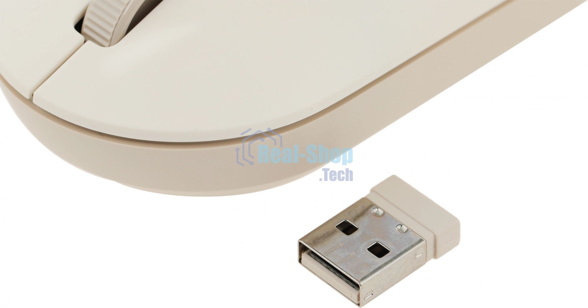 Мышь беспроводная Xiaomi Wireless Mouse Lite 2 белый, 1000 dpi, радиоканал, USB, кнопки - 3