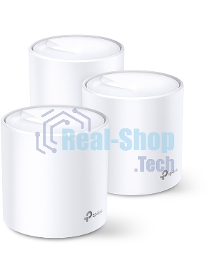 Домашняя Mesh Wi-Fi система TP-Link Deco X60(3-pack) AX5400
