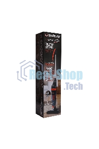 Пылесос вертикальный Endever SkyClean VC-294 черный/оранжевый, питание от сети, 120 Вт, уборка сухая, пылесборник 1.5 л