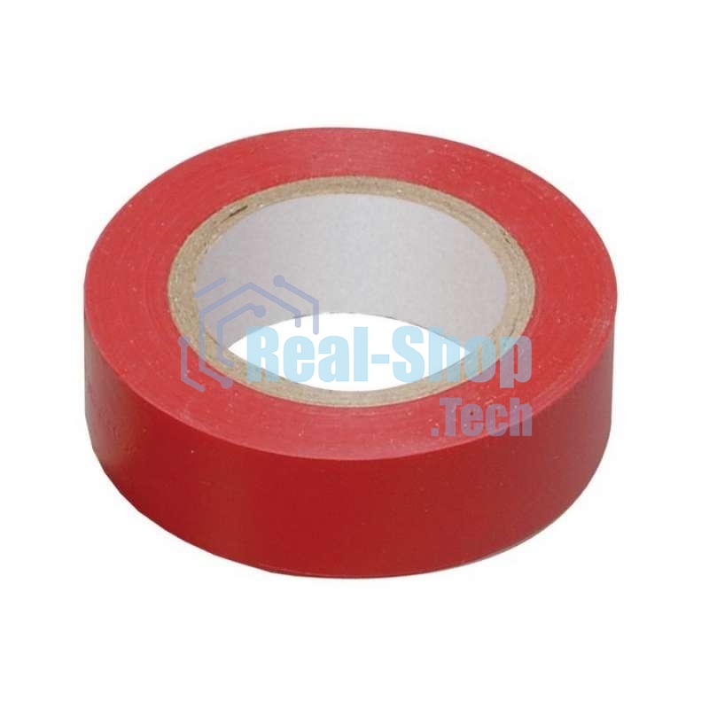 Изолента ПВХ 15 мм (рул. 20м) OIT-B15-20/R красн. ОНЛАЙТ 71678