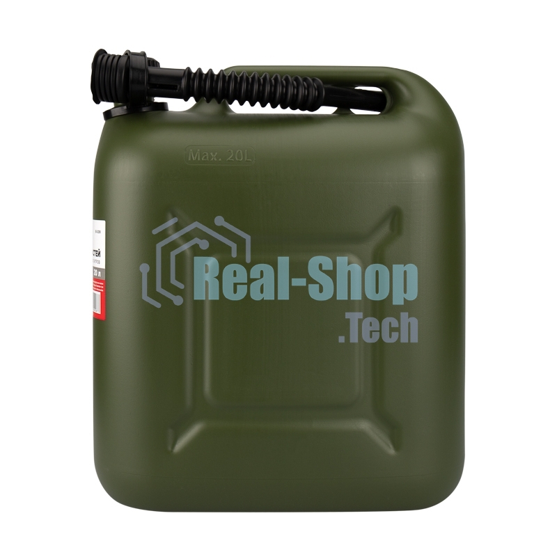 Канистра Rexant для ГСМ и технических жидкостей, вертикальная 20 л, пластиковая, усиленная