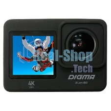 Экшн-камера Digma DiCam 880 черный