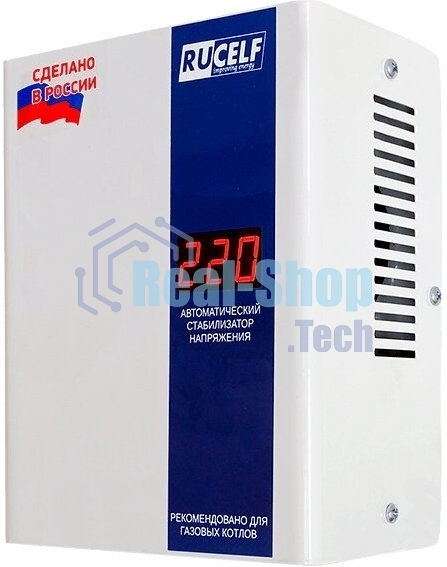 Стабилизатор напряжения Rucelf КОТЕЛ-600 0.6кВА однофазный белый
