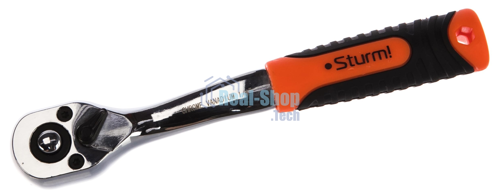 Ключ-трещотка Sturm! 1045-17-R1/4, квадрат 1/4