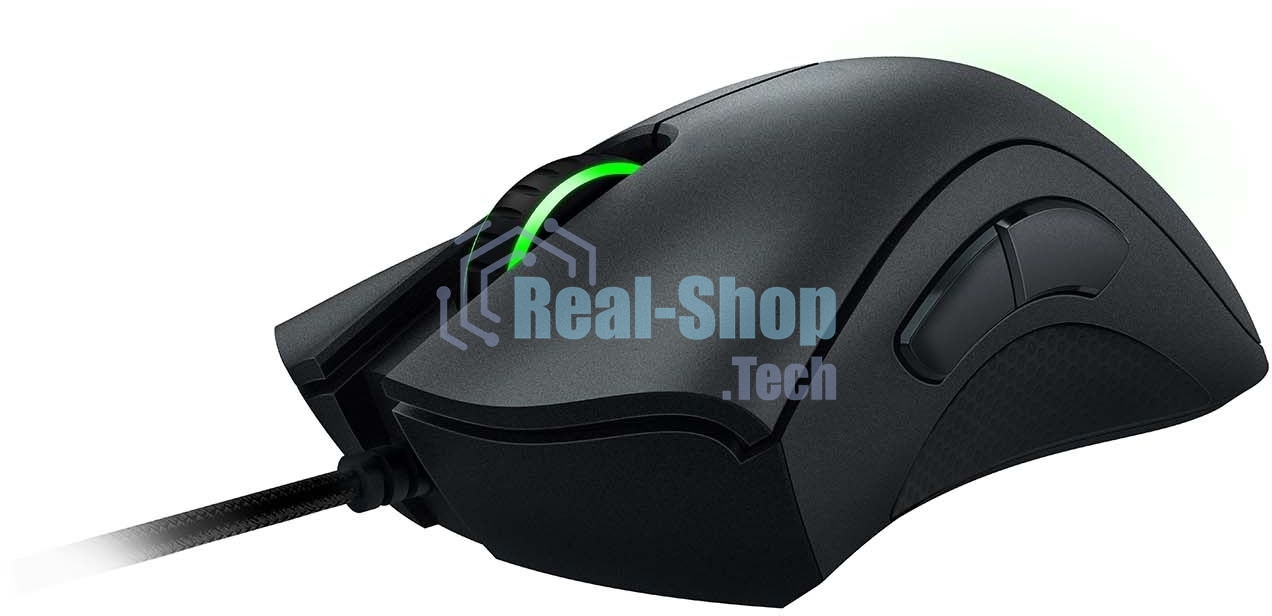 Мышь проводная Razer DeathAdder Essential черный, 6400 dpi, USB, кнопки - 5
