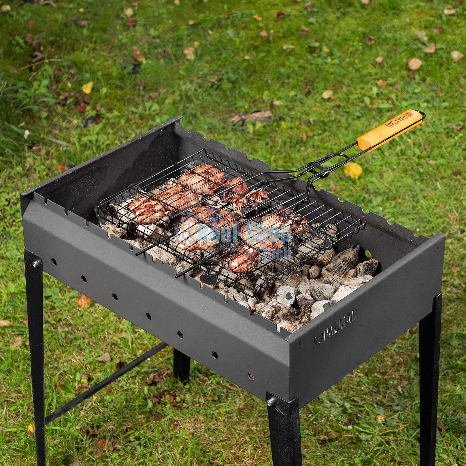 Решетка гриль 260х350мм антиприг. Camping Palisad