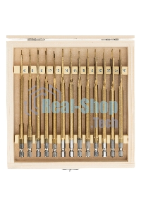 Набор сверл Matrix перовых по дереву, 6-8-10-12-13-14-16-18-19-20-22-24-25 мм 13 шт дерев