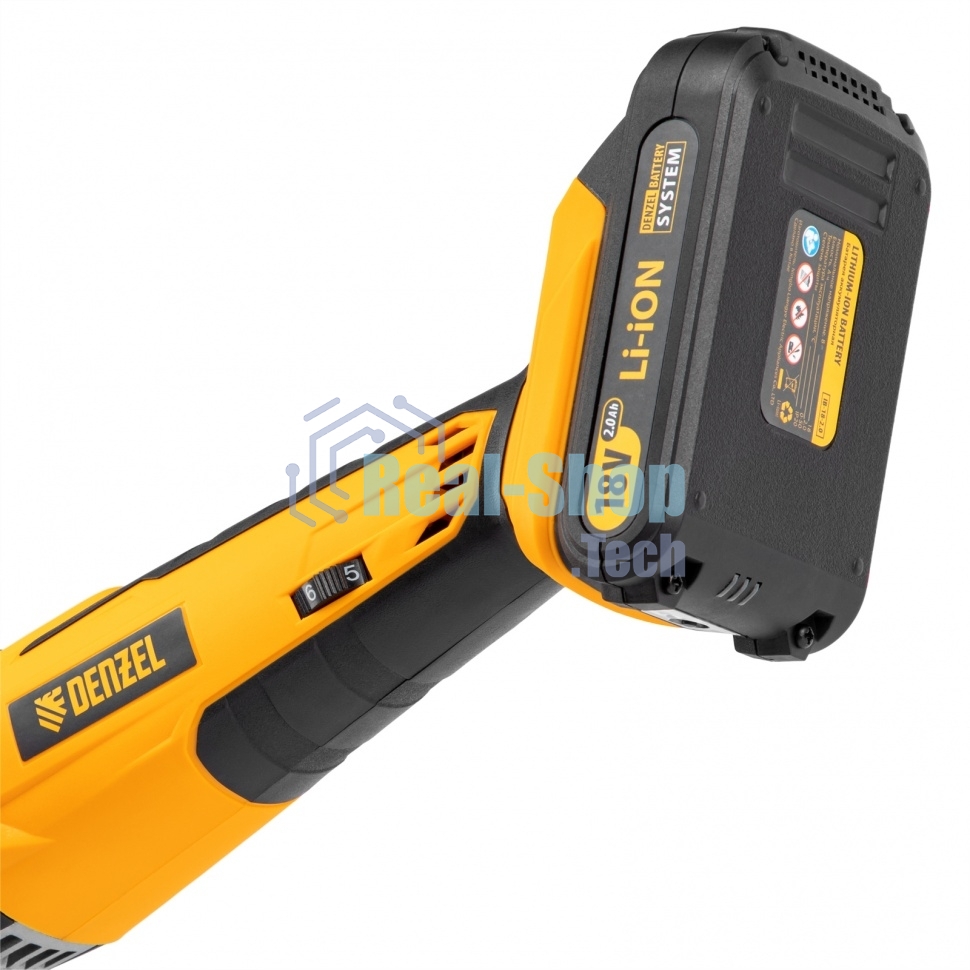 Многофункциональный инструмент аккумуляторный Denzel MTL-IB-18-02 Li-Ion 18 В 15 Ач 28401