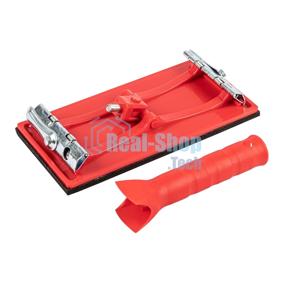 Брусок для шлифования Matrix 105 х 210 мм с шарнирным переходником под телескопическую ручку