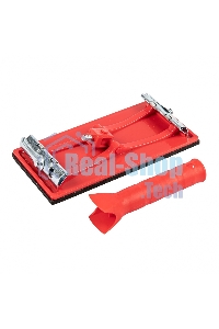 Брусок для шлифования Matrix 105 х 210 мм с шарнирным переходником под телескопическую ручку