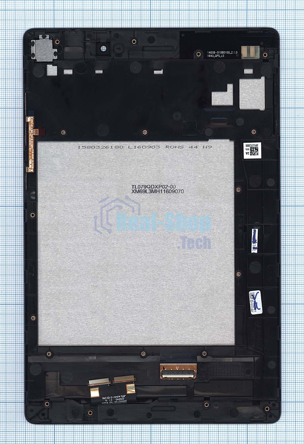 Модуль (матрица + тачскрин) для Asus ZenPad S 8.0 Z580 Z580C Z580CA черный с рамкой