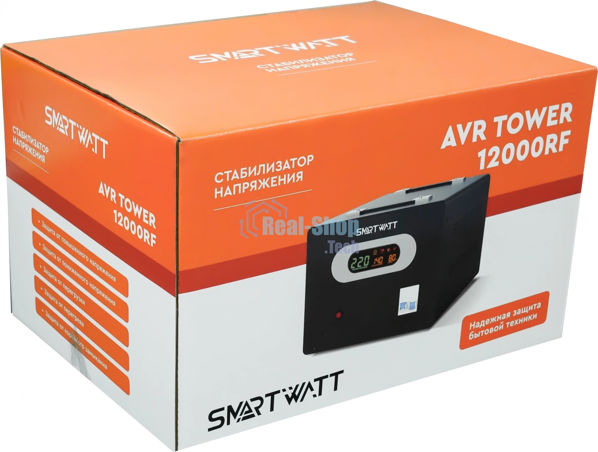 Стабилизатор напряжения напольный SMARTWATT AVR TOWER 12000RF