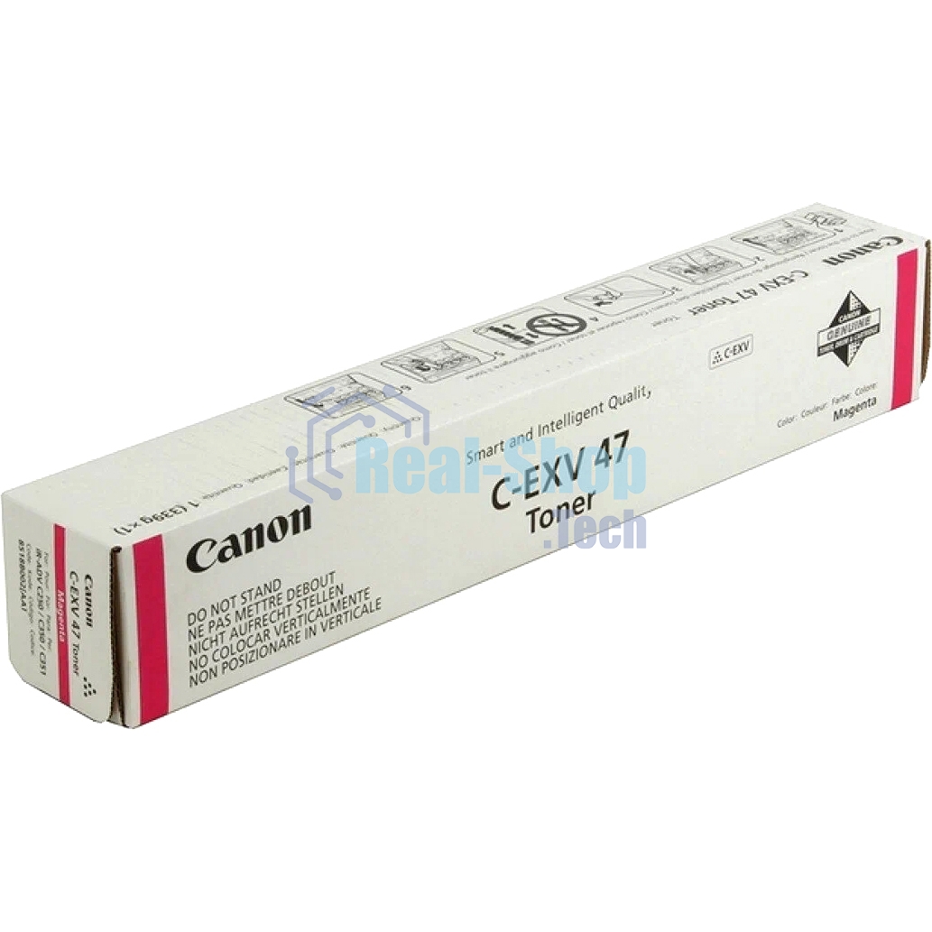 Картридж лазерный Canon C-EXV47M (8518B002) пурпурный (21500 стр) для Canon iR-ADV С351iF/C350i/C250i