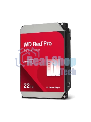 Жесткий диск Western Digital 22Tb 7200 RPM, SATA 6 Gb/s, CMR, 512 MB Cache, 3.5