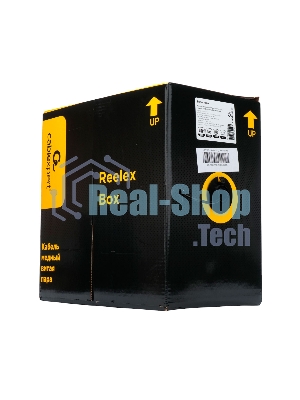 Кабель Cablexpert UPC-5051E-4-CU-OUT, UTP outdoor 4x2x0.51, медный, кат.5e, однож., 305м, box, черный