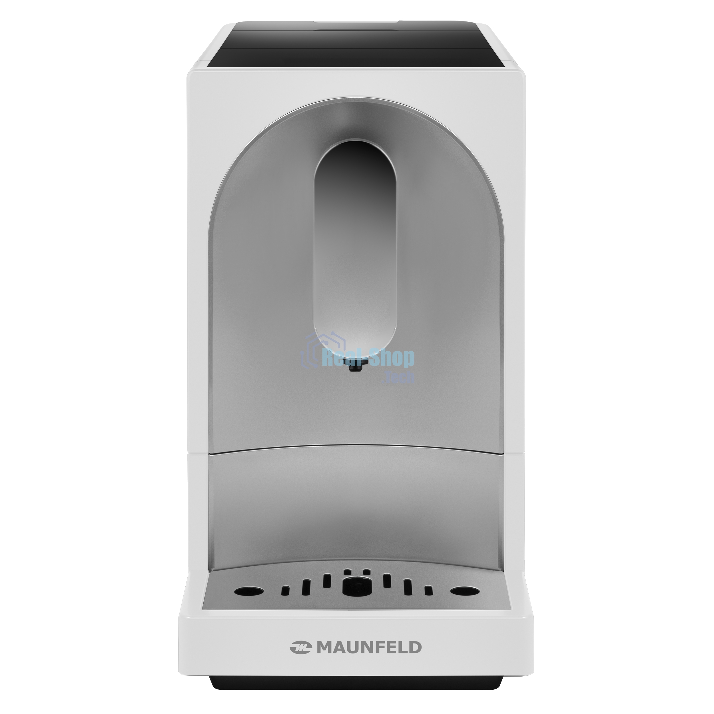 Кофемашина автоматическая Maunfeld MF-A8021CWH белый, исп. кофе - зерновой, 1.1 л, 1470 Вт, 19 бар