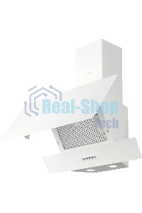 Вытяжка наклонная Monsher ROUEN 60 Blanc Verre белый, 60 см, 700 куб. м/ч, 53 дБ