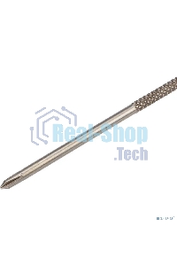 Отвертка крестовая Rexant PH 0х75 мм, трехкомпонентная рукоятка, сталь S2