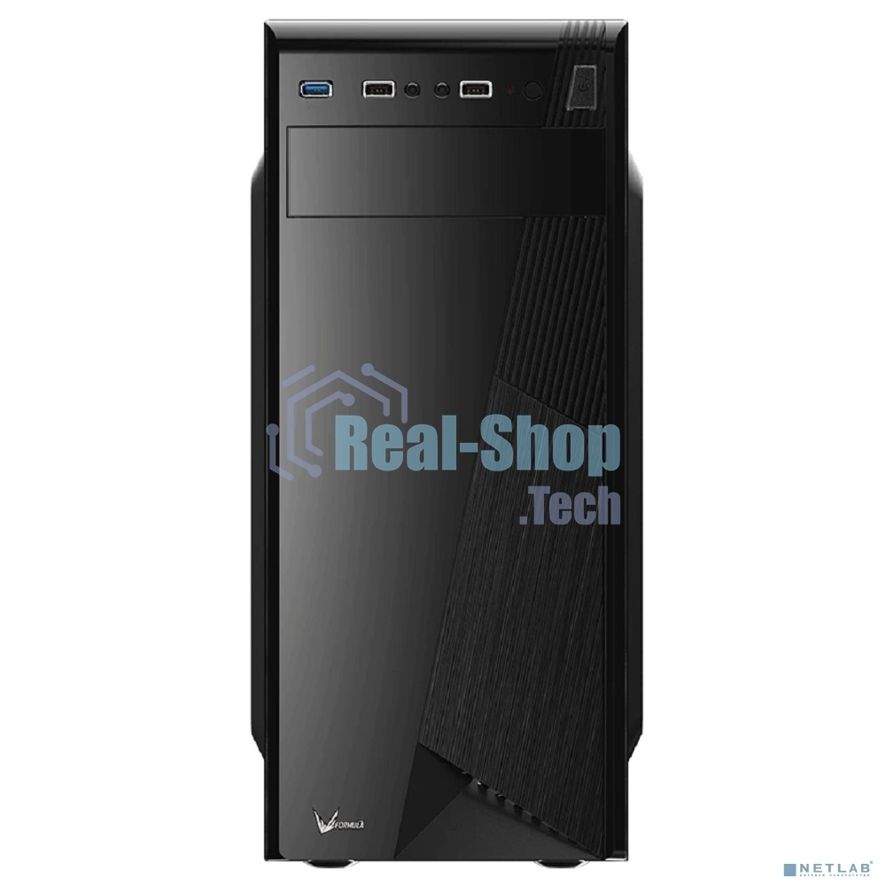 Компьютерный корпус Aerocool/Formula CS-1101 черный без БП ATX 2x120мм 1x140мм 2xUSB 2.0 1xUSB 3.0 audio