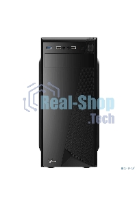 Компьютерный корпус Aerocool/Formula CS-1101 черный без БП ATX 2x120мм 1x140мм 2xUSB 2.0 1xUSB 3.0 audio