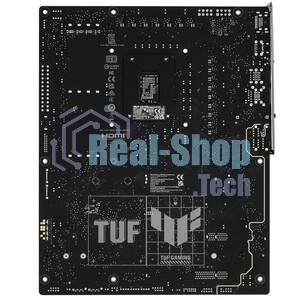 Материнская плата ASUS TUF GAMING B860-PLUS WIFI, LGA 1851, Intel B860, 4xDDR5, 4xSATA, 3xM.2, 1xPCIe 5.0 x16, 1xPCIe 4.0 x16, 1xDP, 1xHDMI, 1x 2.5Gb LAN, 1xUSB 20Gbps, 2xUSB 10Gbps, 3xUSB 5Gbps, 2xUSB 2.0, 5x3.5 мм, 7.1, ATX