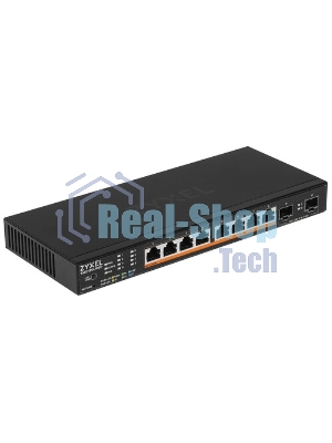 Коммутатор Zyxel XMG1915-10EP-EU0101F (L2+) 8x2.5 Гбит/с 2SFP+ 8PoE++ 130W управляемый